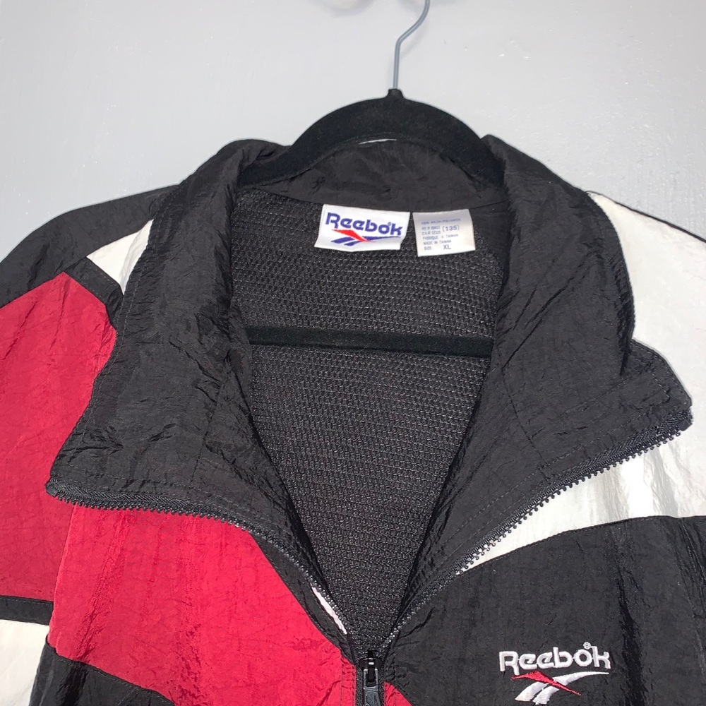 vintage reebok color block windbreaker - Picture 5 of 16